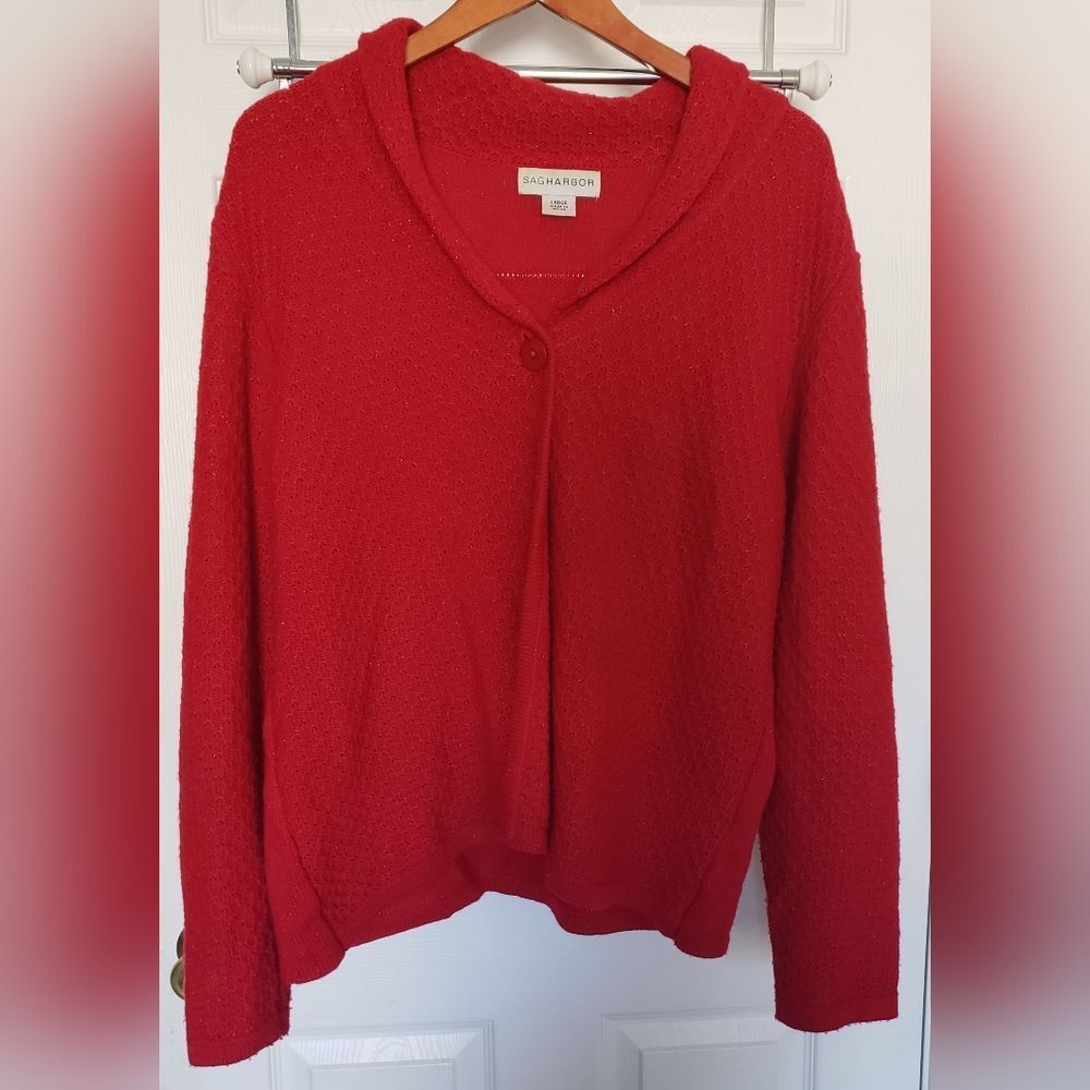 Sag Harbour Cardigan Size L